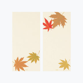 Midori - Letter Pad - Kami - Fallen Leaves