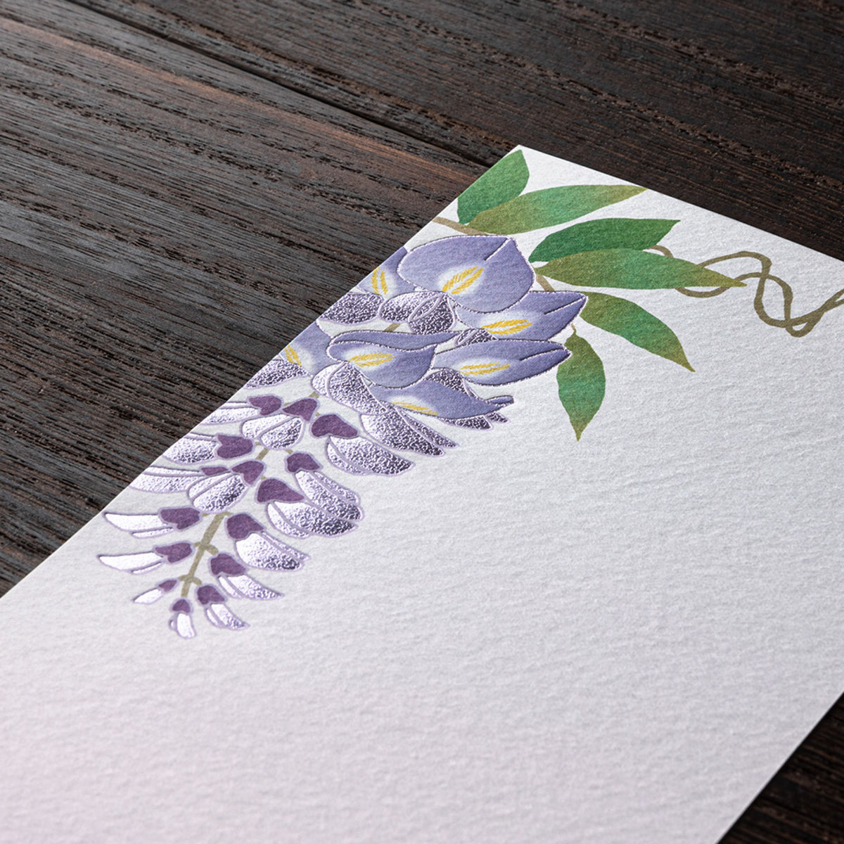 Midori - Letter Pad - Kami - Wisteria