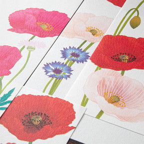Midori - Letter Set - Kami - Poppy