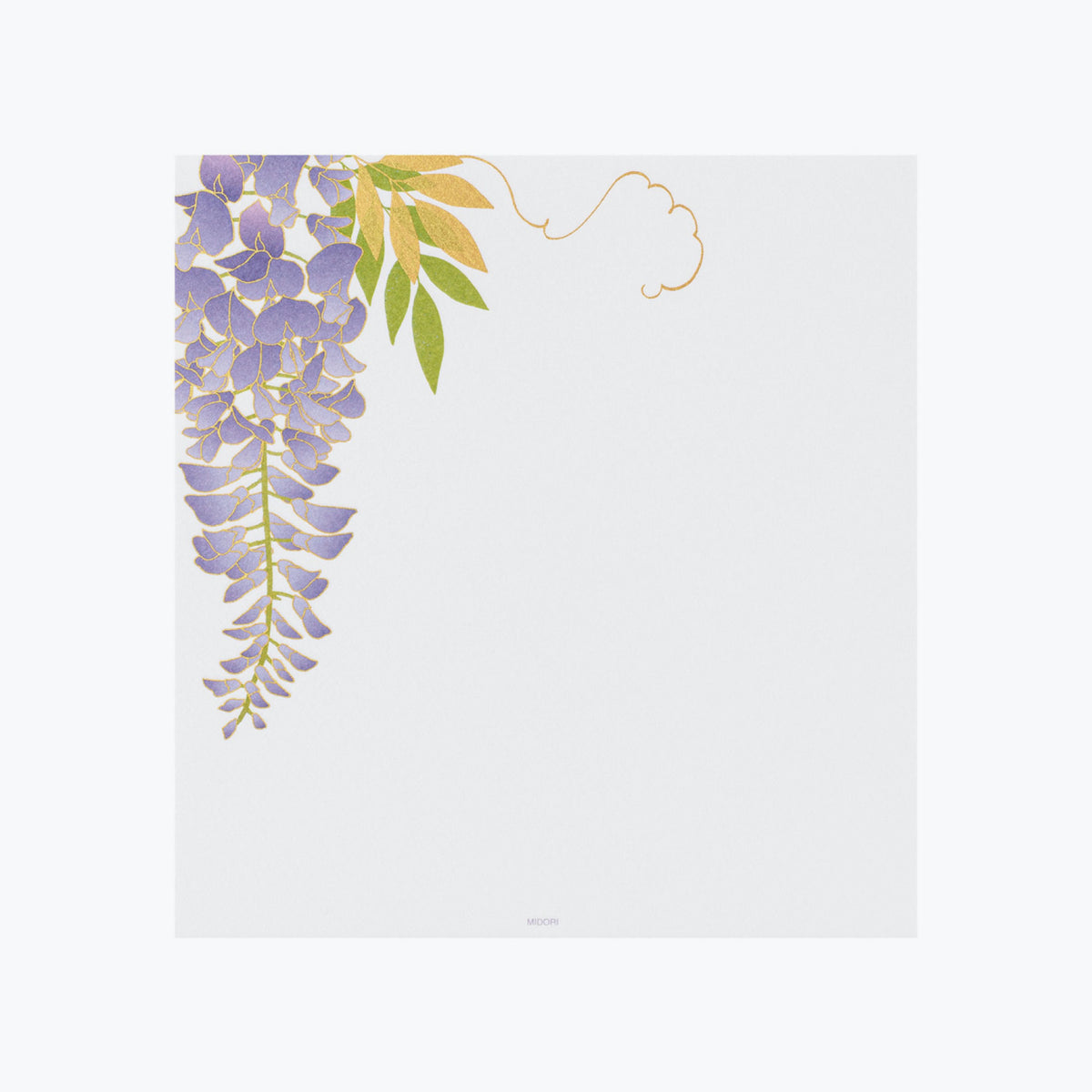 Midori - Letter Set - Kami - Wisteria Silk