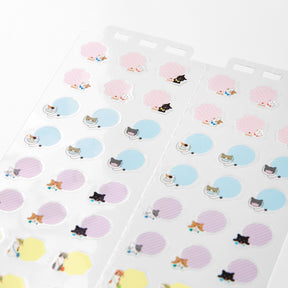 Midori - Planner Sticker - Calendar - Cats <M>