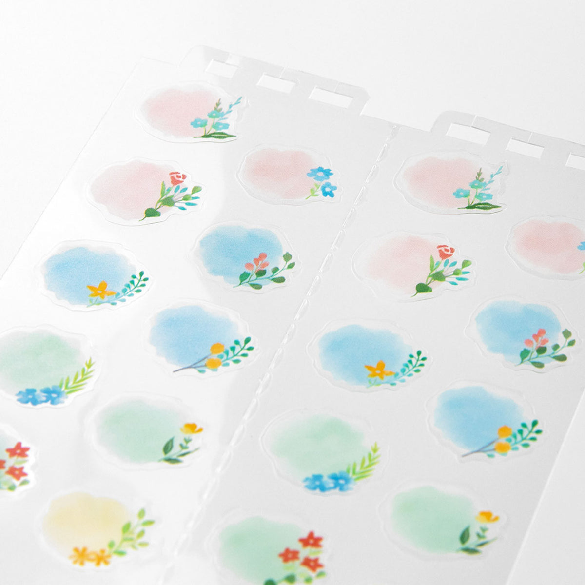 Midori - Planner Sticker - Calendar - Floral <L>