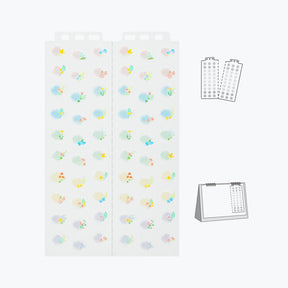 Midori - Planner Sticker - Calendar - Floral <M>
