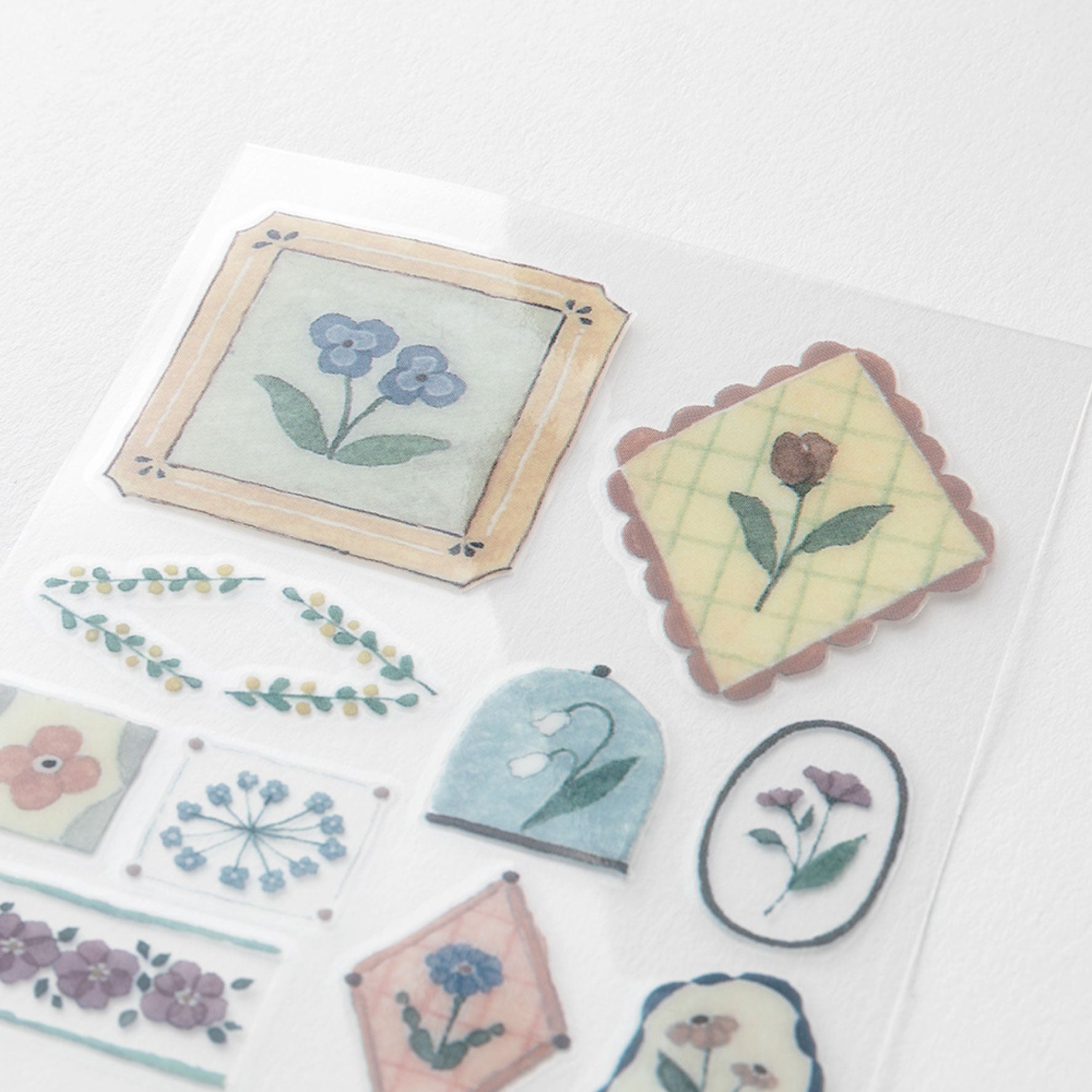 Midori - Planner Sticker - Glossy Transfer - Flower