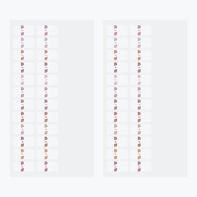 Midori - Planner Sticker - Index Labels - Numbers - Pink
