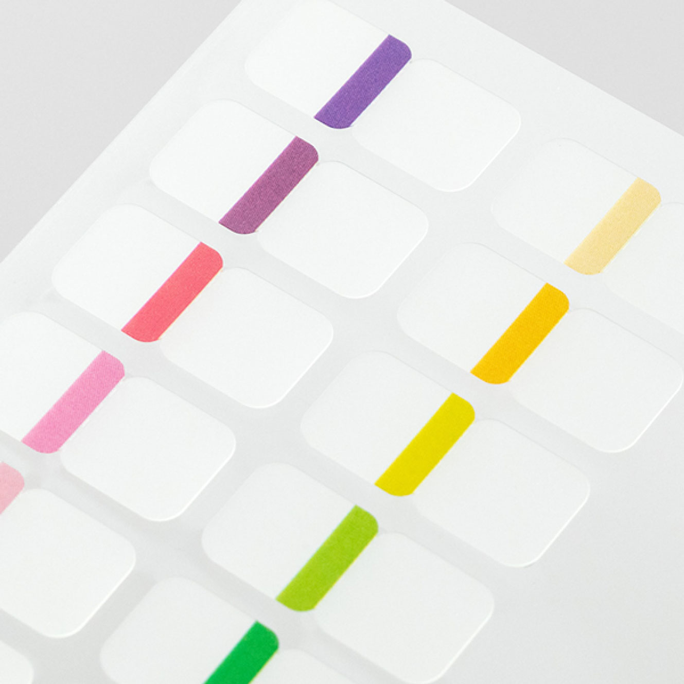 Midori - Planner Sticker - Index Labels - Colours