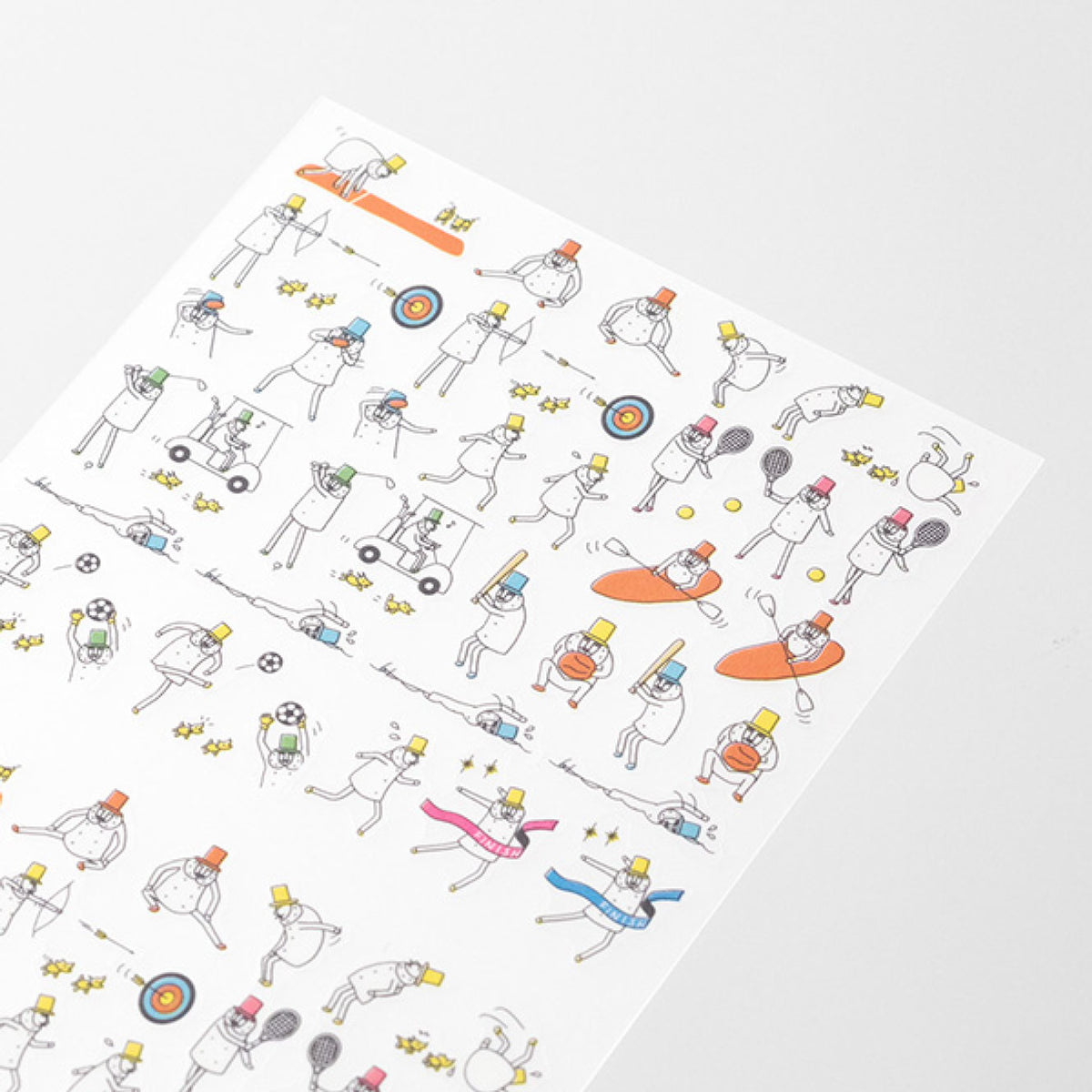 Midori - Planner Sticker - Seal Collection - Sports