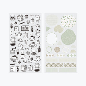 Midori - Planner Sticker - Sticker Collection - Cafe