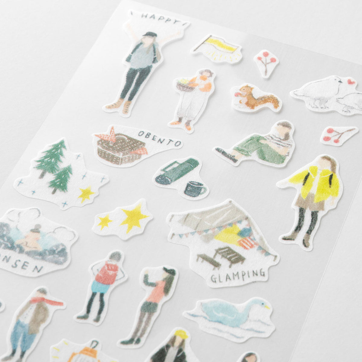 Midori - Planner Sticker - Sticker Collection - Outing