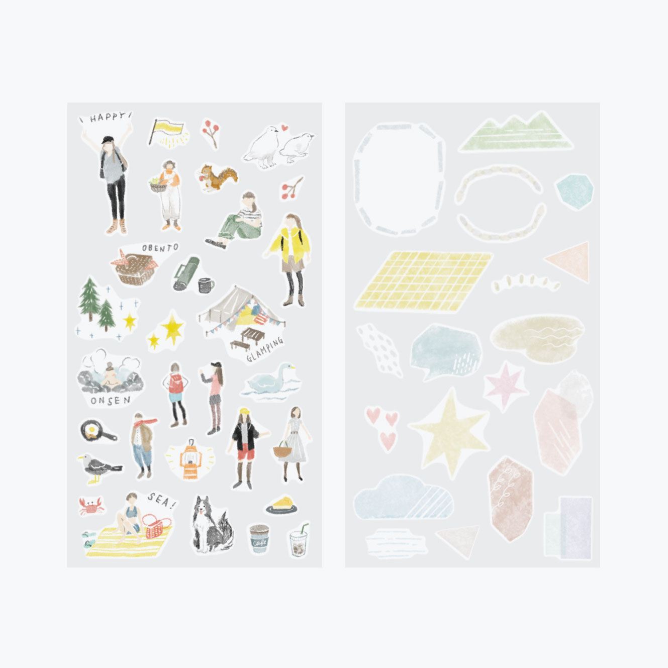 Midori - Planner Sticker - Sticker Collection - Outing