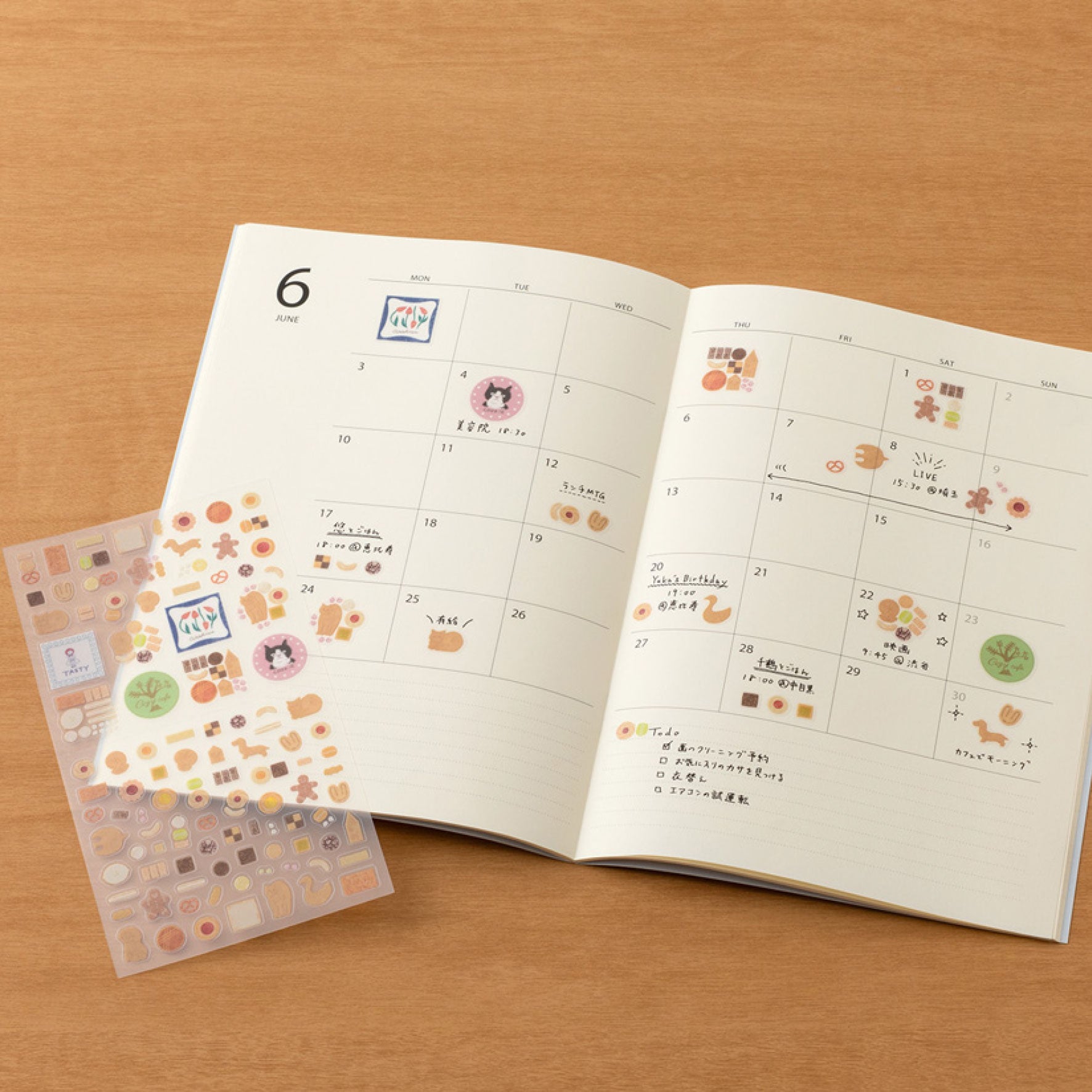 Midori - Planner Sticker - Sticker Collection - Cookie
