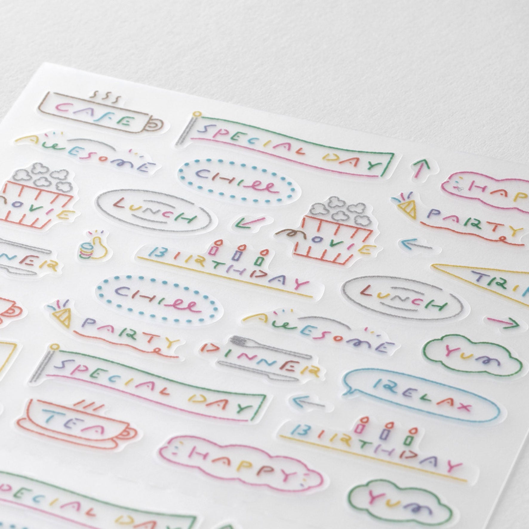 Midori - Planner Sticker - Sticker Collection - Anniversary Text