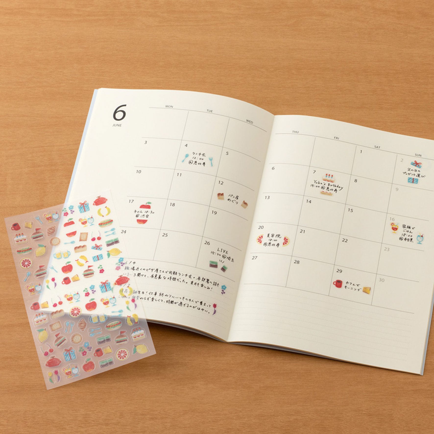 Midori - Planner Sticker - Sticker Collection - Motif