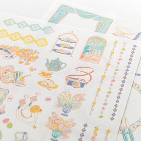 Midori - Planner Sticker - Yuru Log - Travel Hotel (2 Sheets)