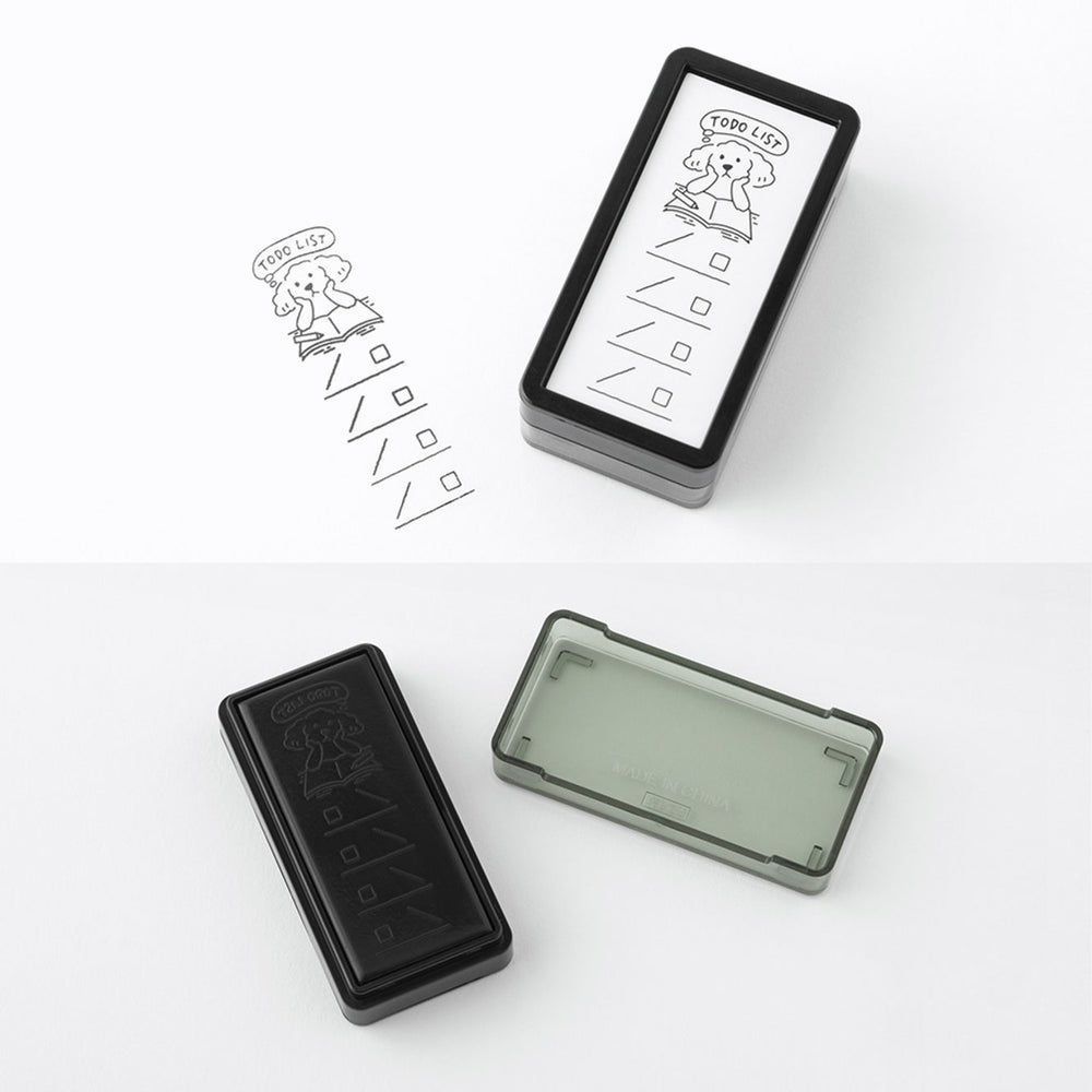 Midori | Date Rotating Stamp Animals - Bookbinders Design
