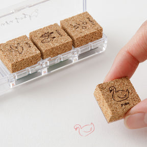 Midori - Stamp - Yuru Log - Pre-Inked - Forest
