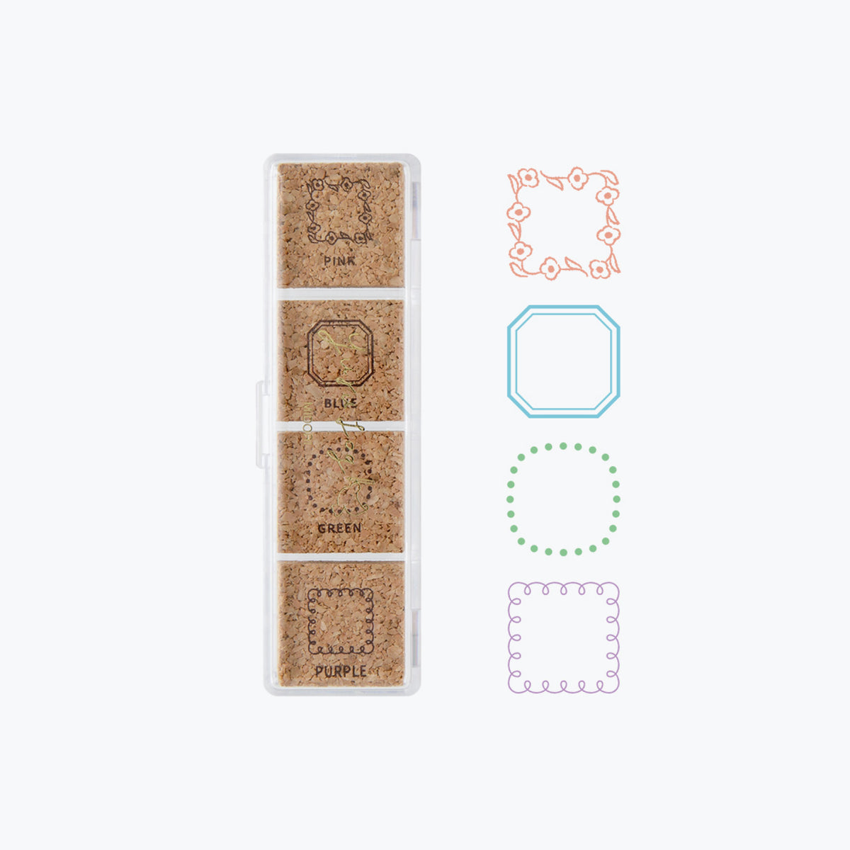 Midori - Stamp - Yuru Log - Pre-Inked - Frame