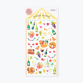Midori - Sticker Seal - Sticker Marché - Wine