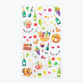 Midori - Sticker Seal - Sticker Marché - Wine