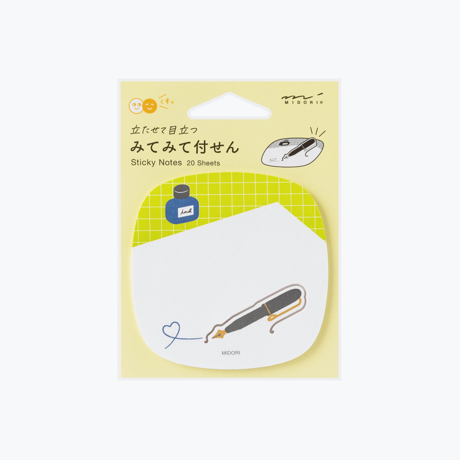 Midori - Sticky Notes - Pop-Up - Fountain Pen