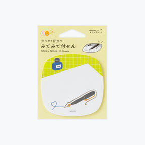 Midori - Sticky Notes - Pop-Up - Fountain Pen