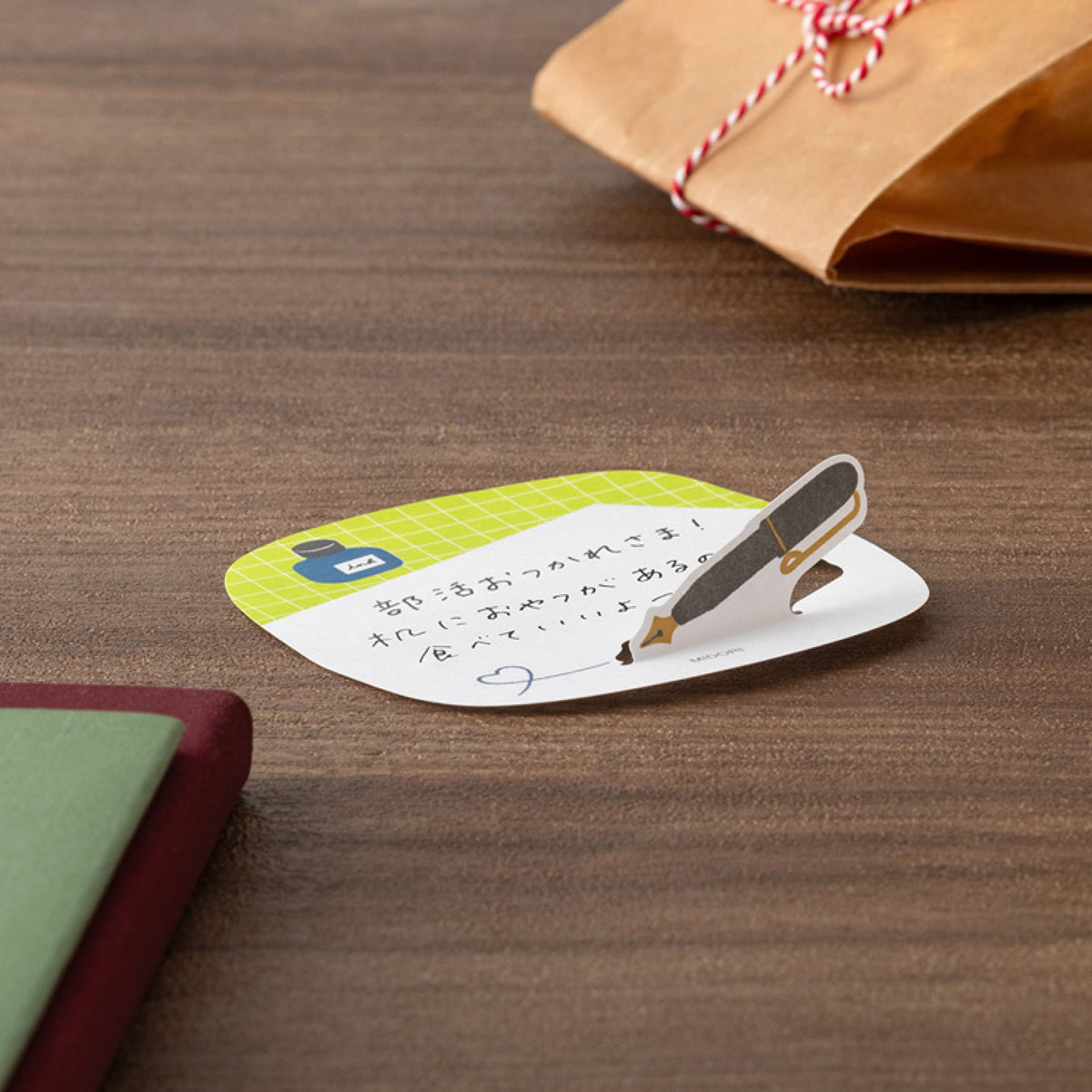 Midori - Sticky Notes - Pop-Up - Fountain Pen