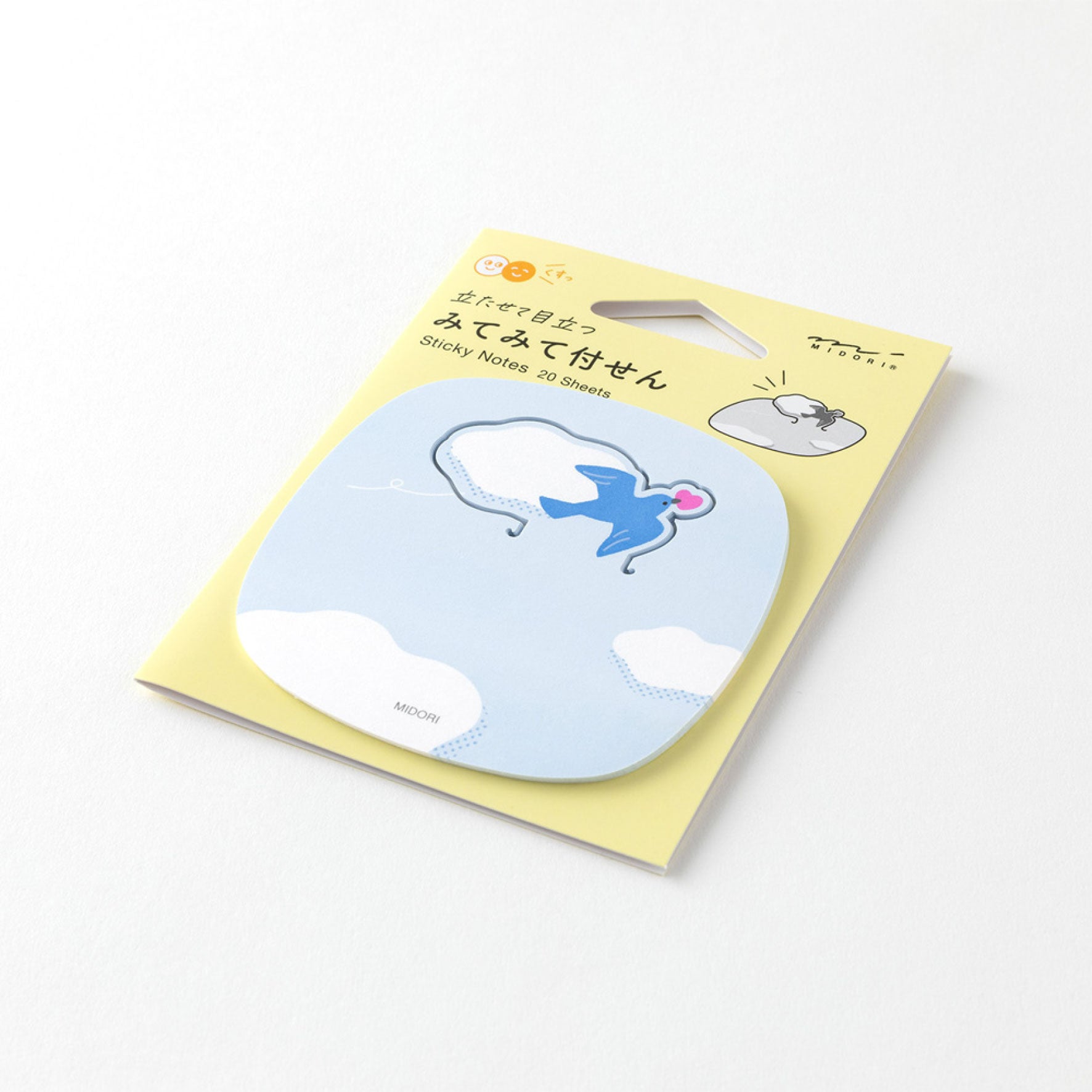 Midori - Sticky Notes - Pop-Up - Bird