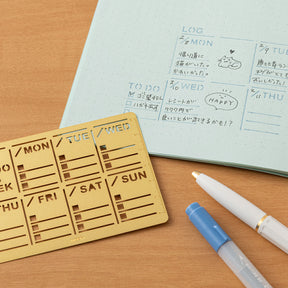 Midori - Diary Template - Weekly Block