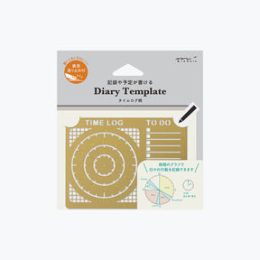 Midori - Diary Template - Time Log