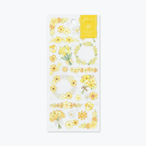 Mind Wave - Planner Sticker - Floria - Yellow