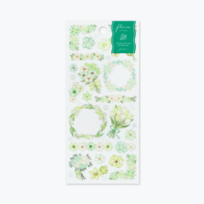 Mind Wave - Planner Sticker - Floria - Green