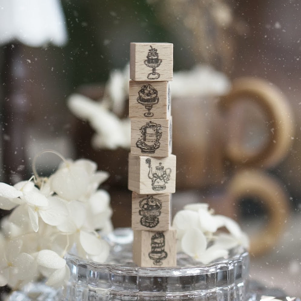 Black Milk Project - Stamp - Notes In The Night - Midnight Patisserie (Mini Set Of 6)