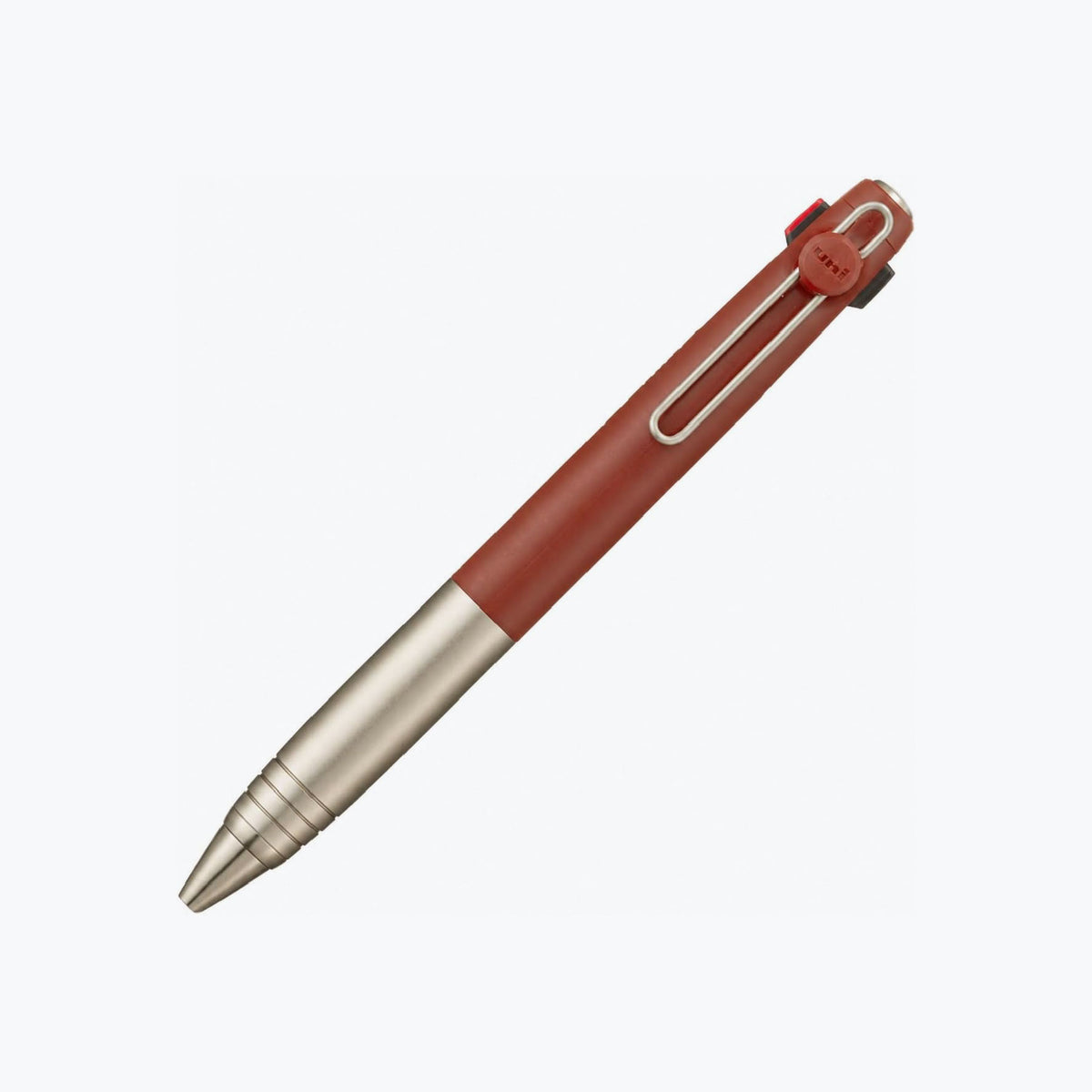 Mitsubishi Uni - Ballpoint Pen - Zento 3 - Flow - 0.5mm - Burgundy