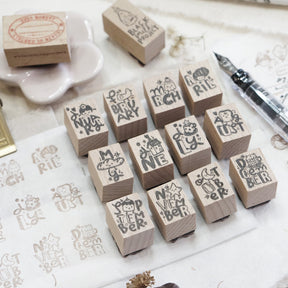 Black Milk Project - Stamp - This Moment (Month Set)