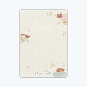 NB Japan - Letter Set - Awairo - Squirrel & Fox