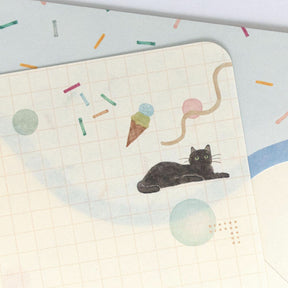 NB Japan - Letter Set - Awairo - Cat Sprinkles