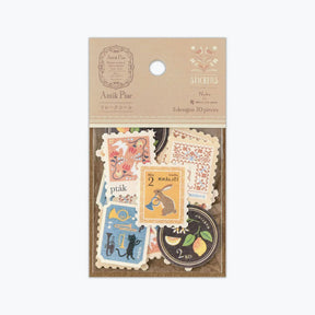 NB Japan - Planner Sticker - Flake Seal - Antik Piac - Yellow