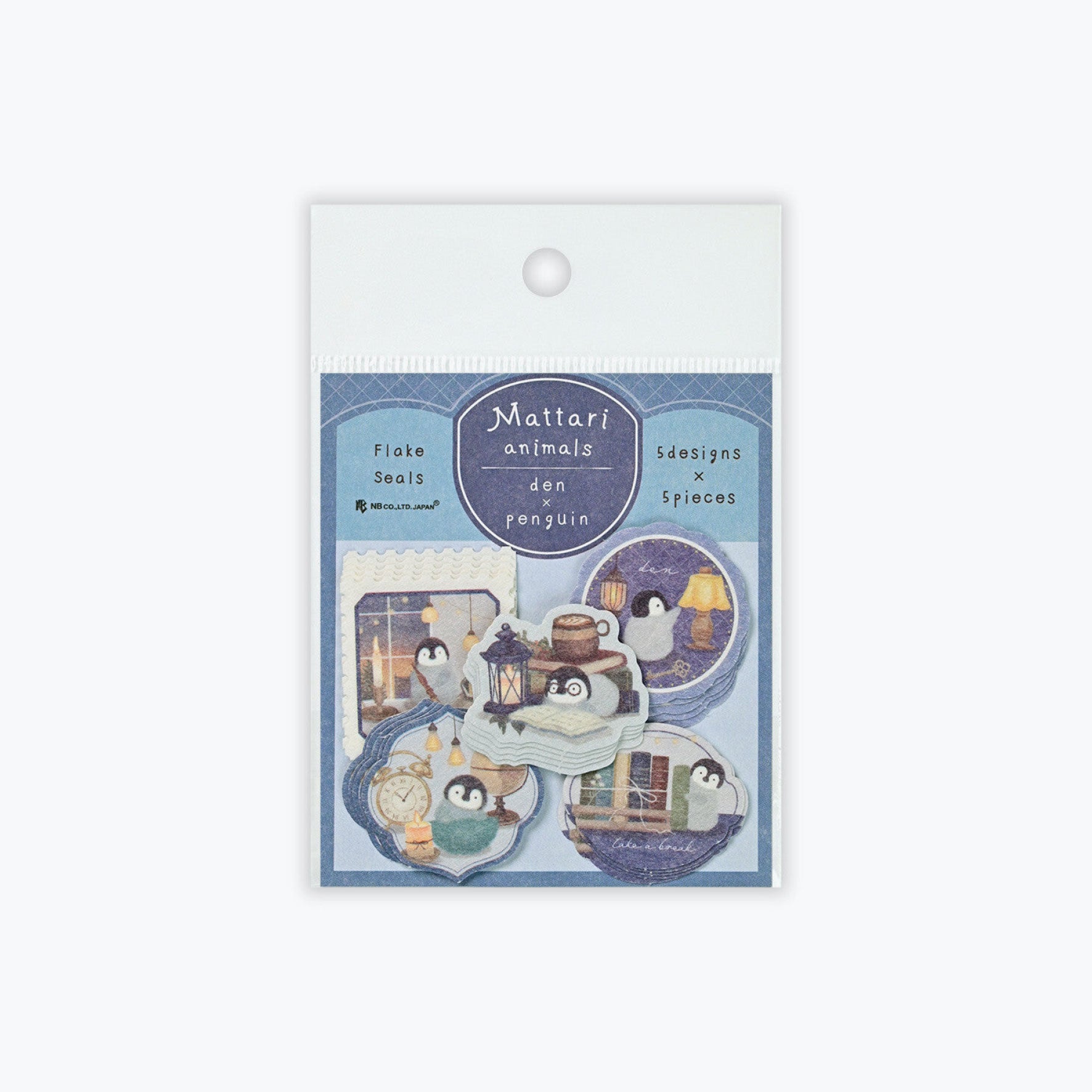 NB Japan - Planner Sticker - Flake Seal - Mattari Animals - Penguin