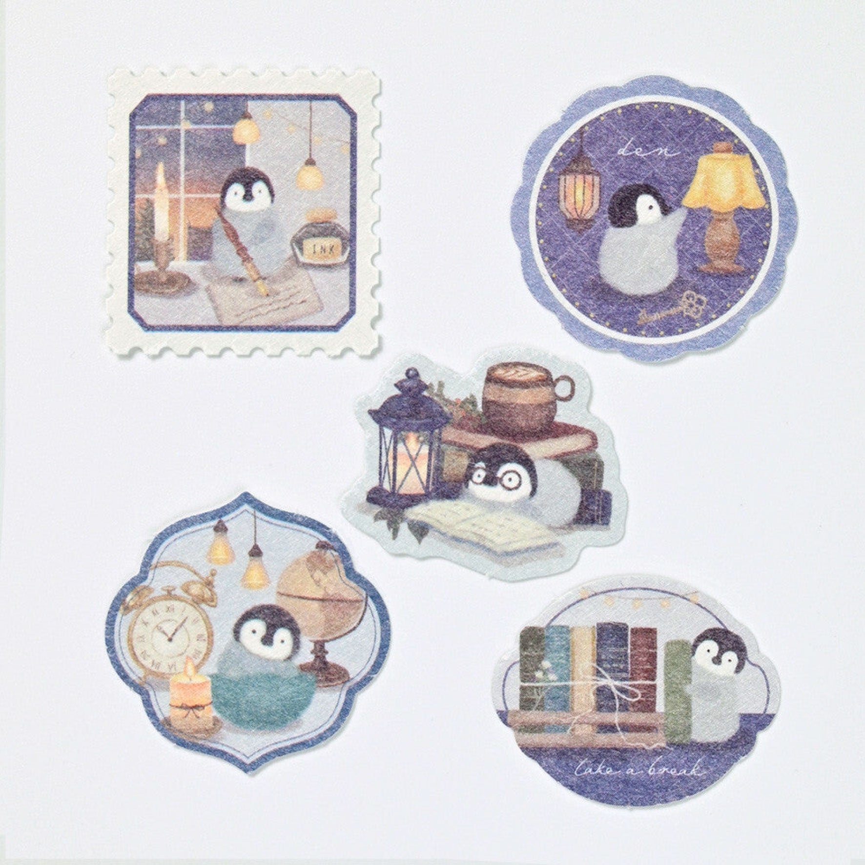 NB Japan - Planner Sticker - Flake Seal - Mattari Animals - Penguin