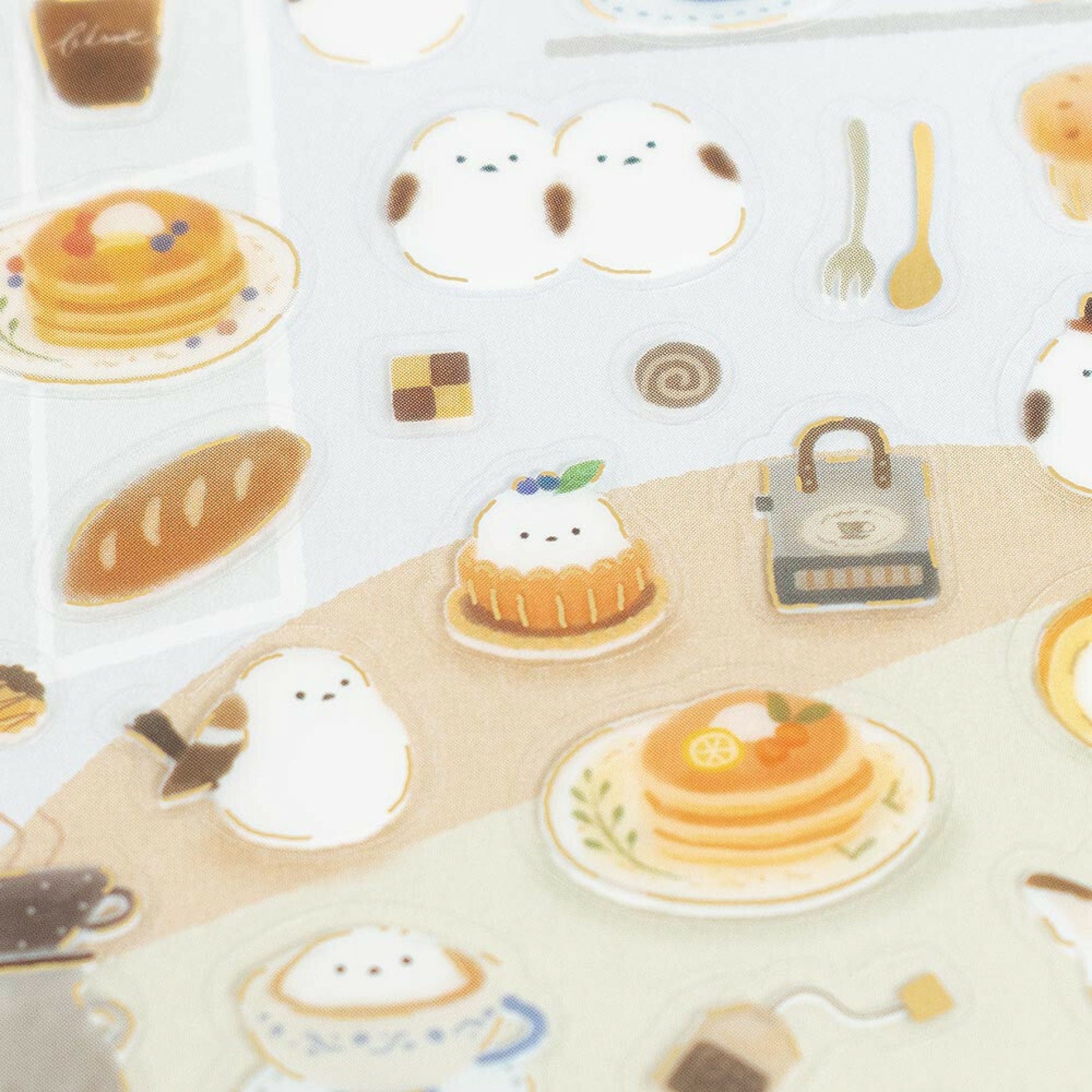 NB Japan - Planner Sticker - Mattari Animals Foil - Shimaenaga