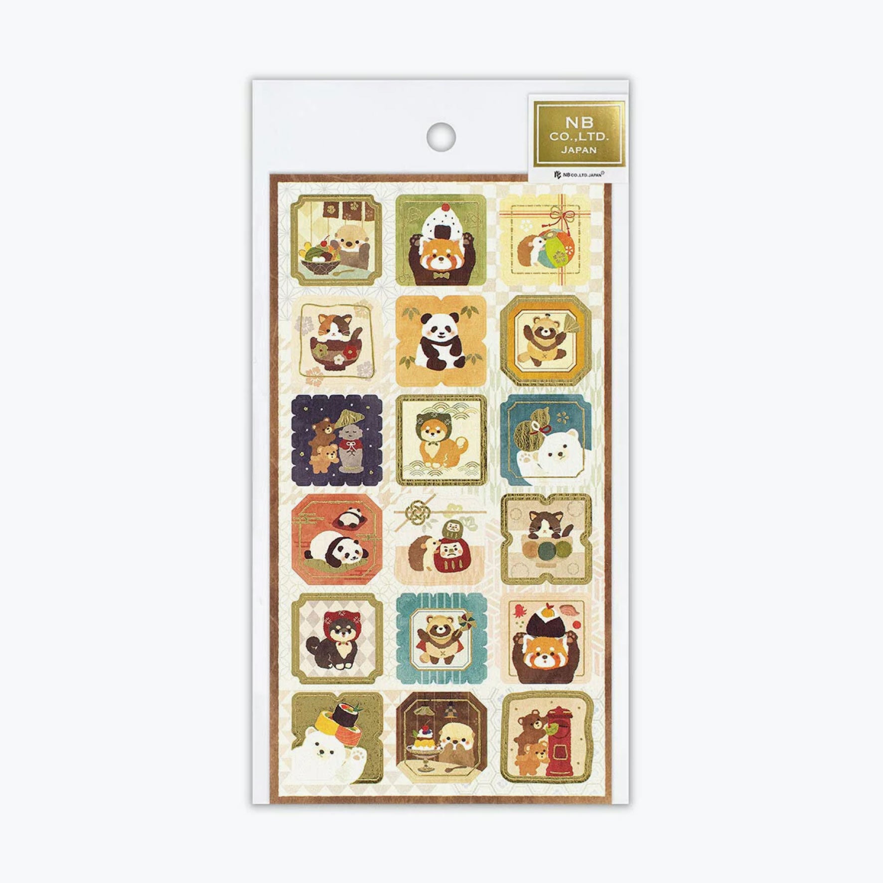 NB Japan - Planner Sticker - Foil Animals