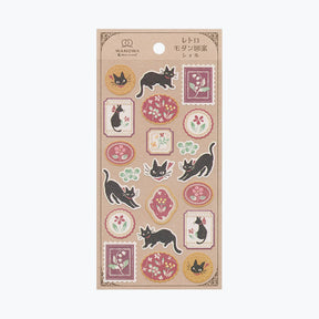 NB Japan - Planner Sticker - Wanowa - Black Cat