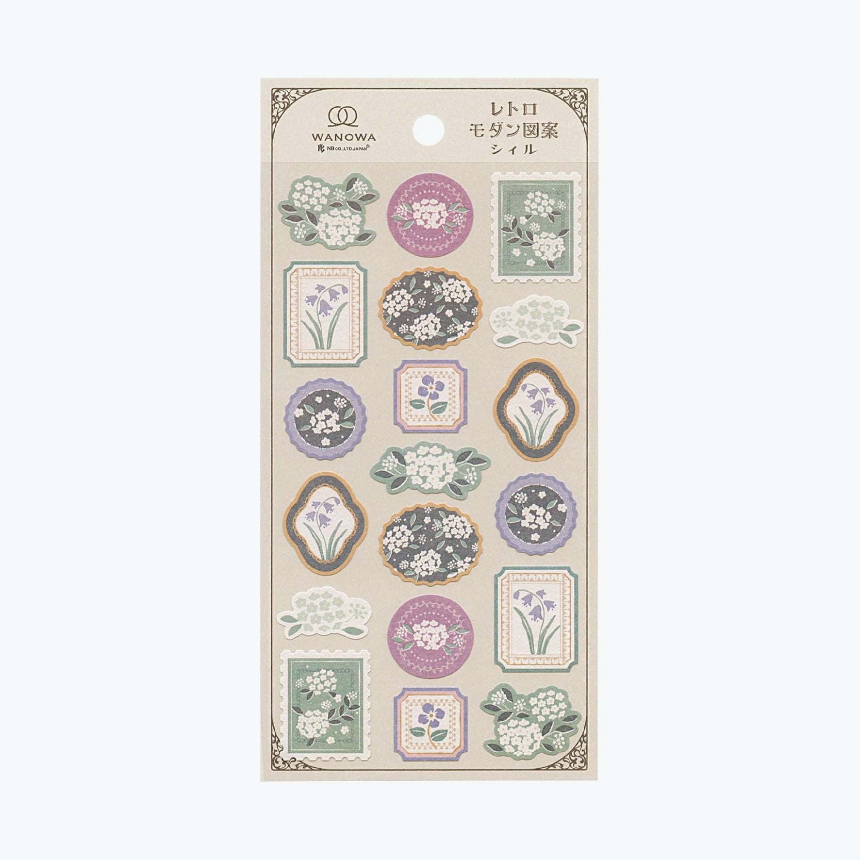 NB Japan - Planner Sticker - Wanowa - Flower Mark