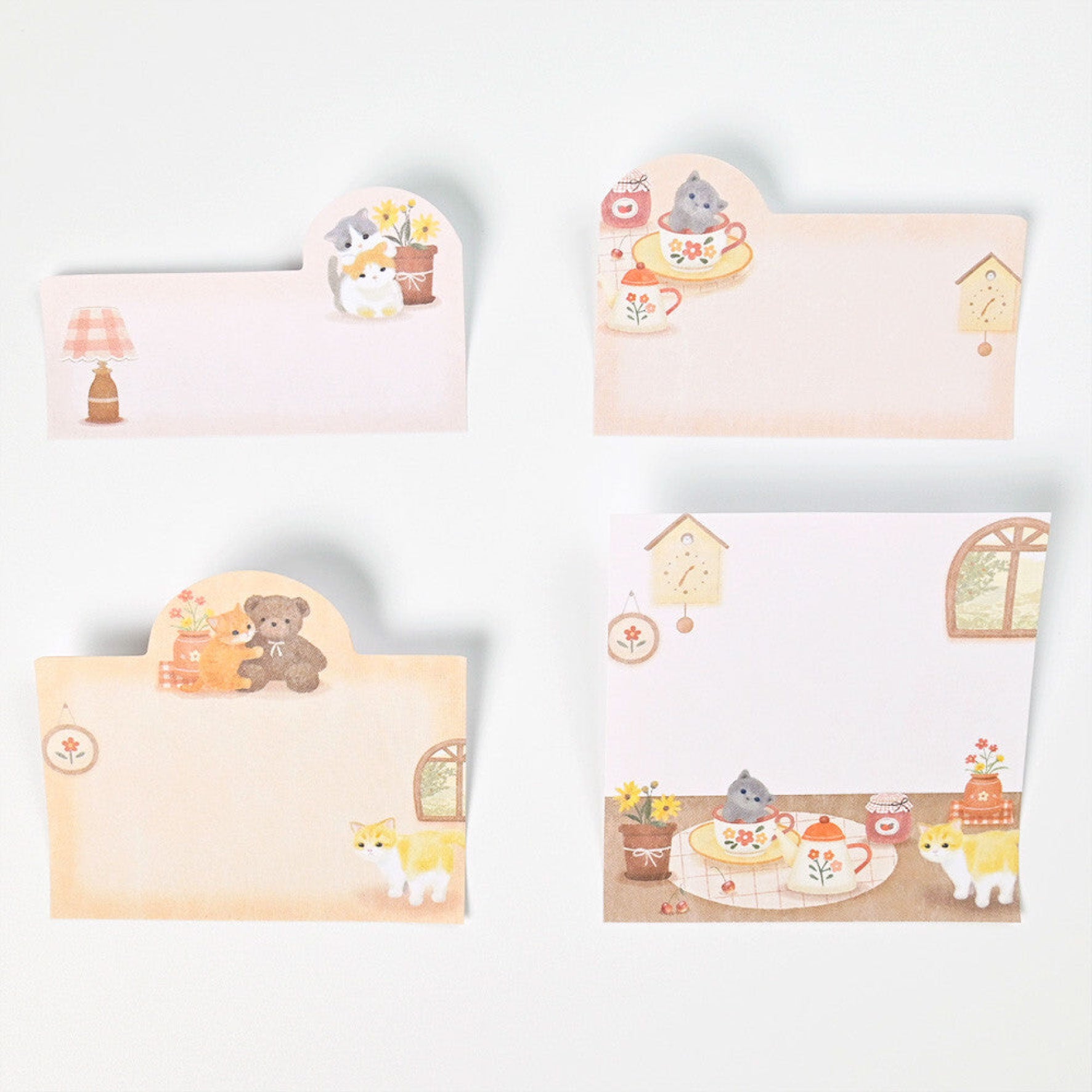 NB Japan - Sticky Notes - Mattari Animals Foil - Kitten