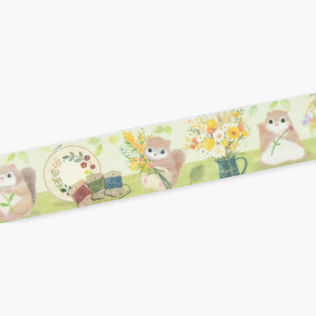 NB Japan - Washi Tape - Mattari Animals - Momonga