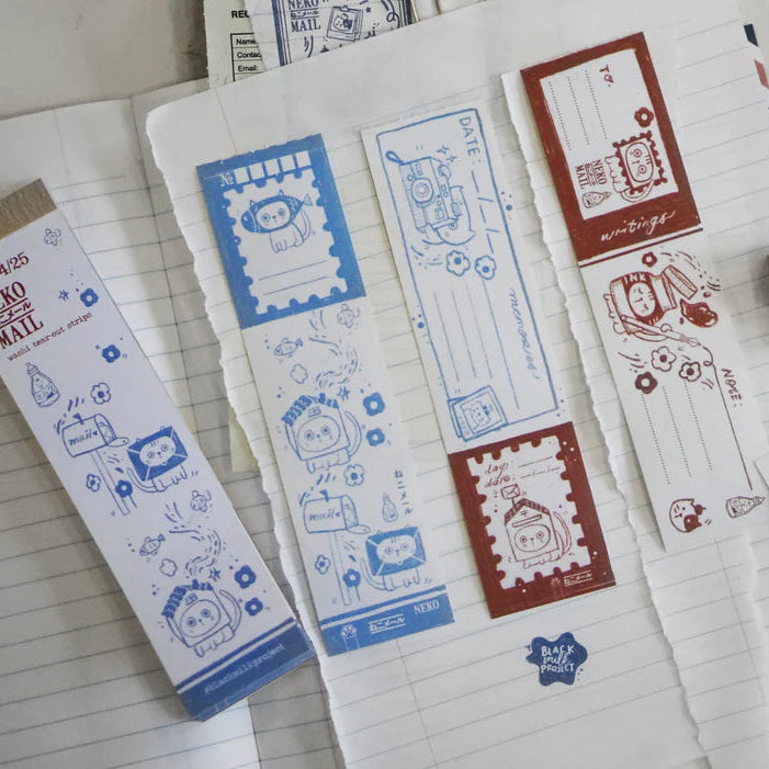 Black Milk Project - Memo Pad - Neko Mail (Tear-out Strips)