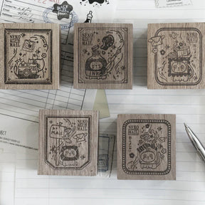 Black Milk Project - Stamp - Neko Mail (Stamp)(L)