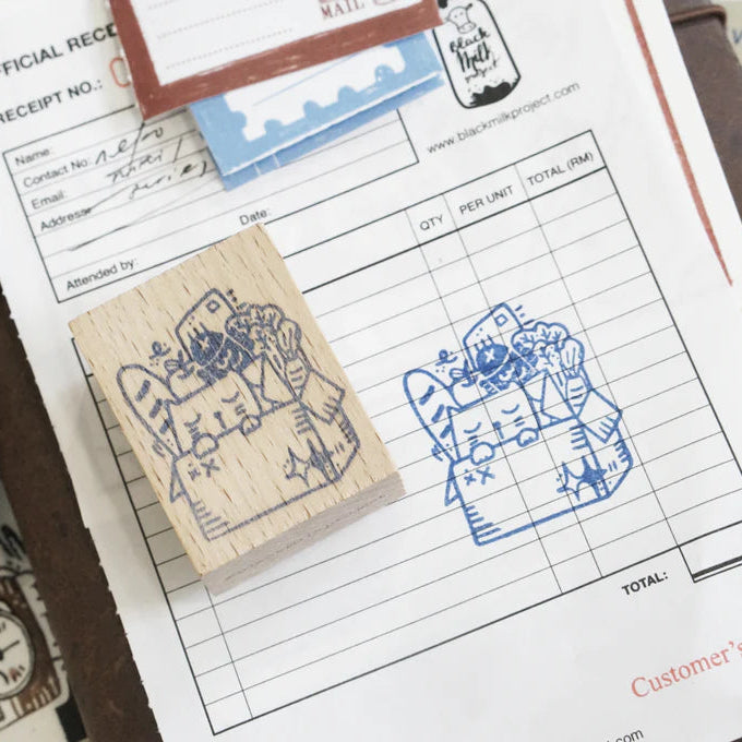 Black Milk Project - Stamp - Neko Mail (Grocery)(M)