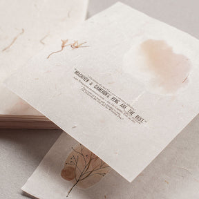 MU Lifestyle - Natural Textured Paper - #06