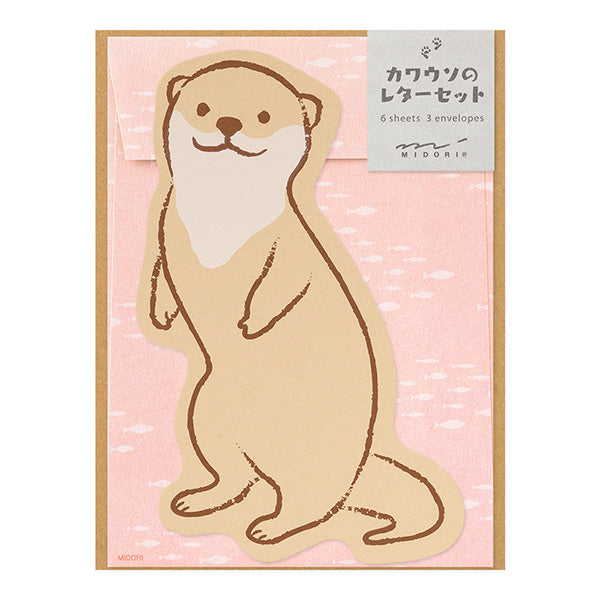 Midori - Letter Set - Otter